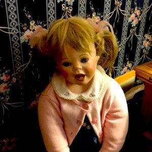 Porcelain lifelike dolls